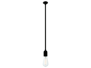 POWELL QUIRKY MINIMALIST PENDANT - Handmade brass pendant lamp by mullan lighting - view 2